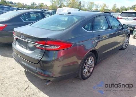2017 Ford Fusion Hybrid Se из США, поврежденный, VIN 3FA6P0LU0HR301986